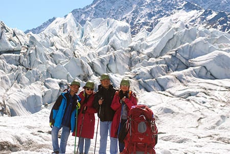 glacier guided hikes
