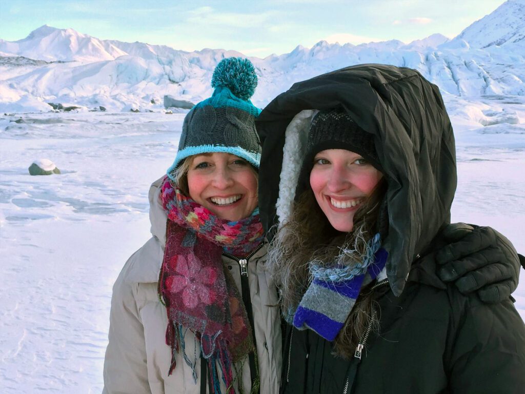 winter gear for hiking matanuska glacier in the winter