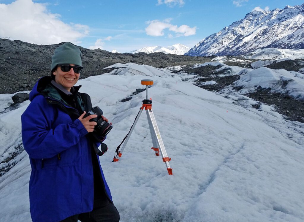Meet Dr. Sarah Kopczynski, resident scientist for Matanuska Glacier